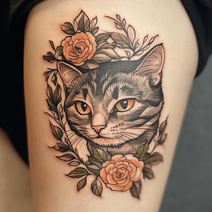 draw custom tattoo designs