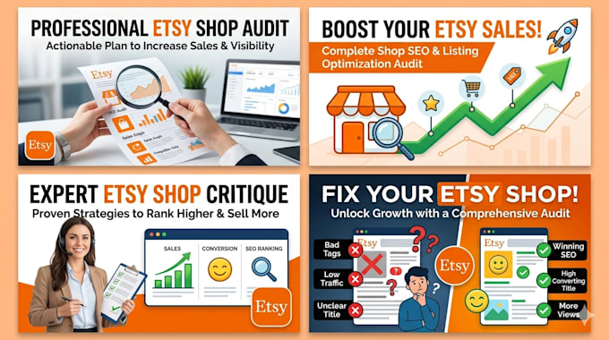 audit your etsy shop to increase sales expert optimization