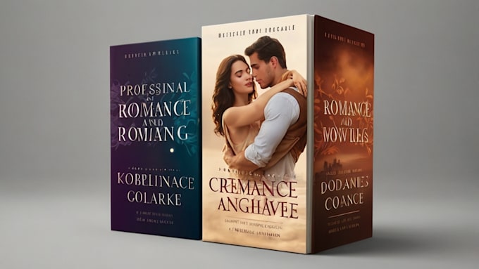design professional romance and novel book covers
