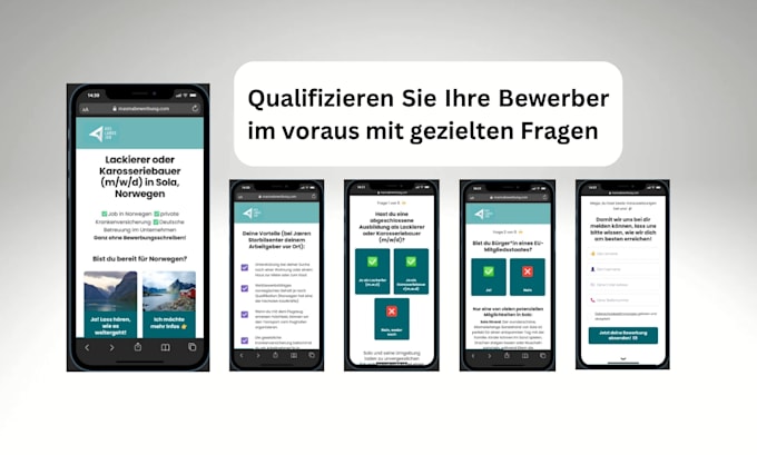 create german social media recruiting campaigns