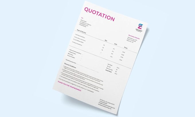 custom xero invoice design in canva, editable templates, branded stationery xero