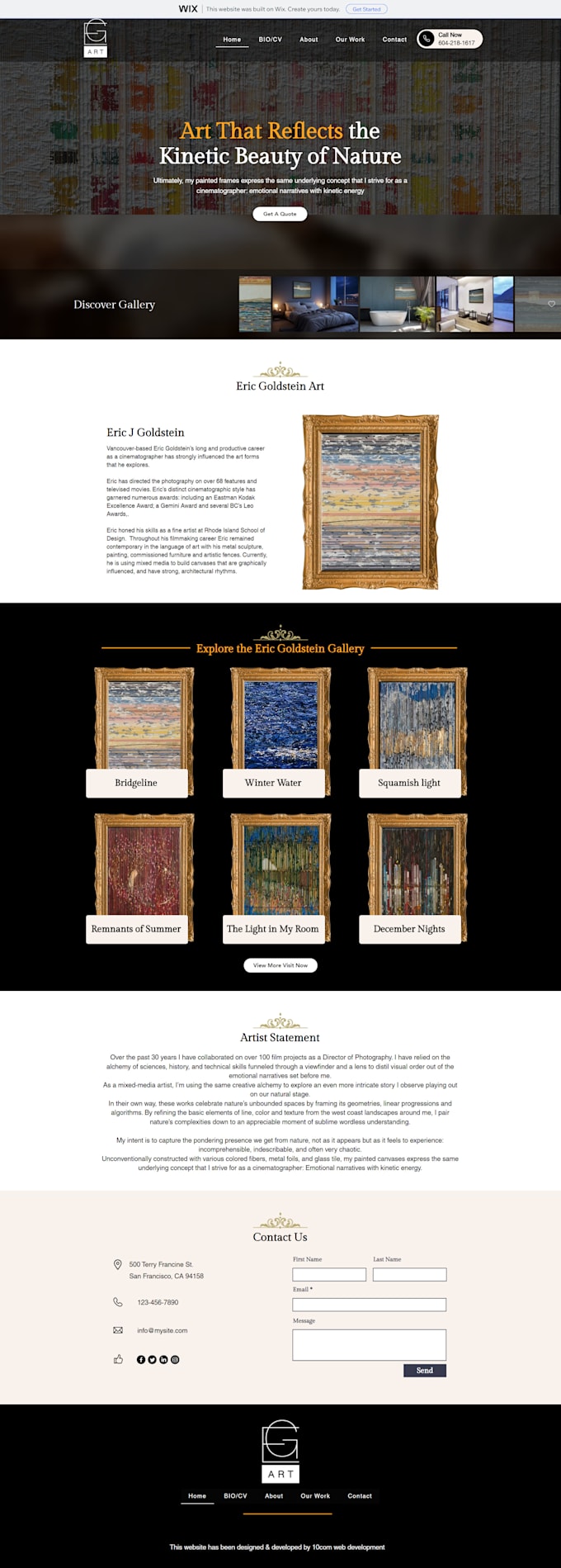 design wix website professionally, wix website development