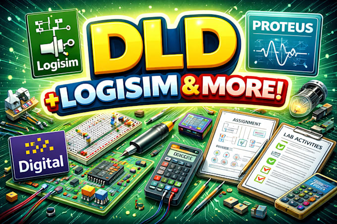 assist in digital logic systems, pcb designs, digital logic design and circuits