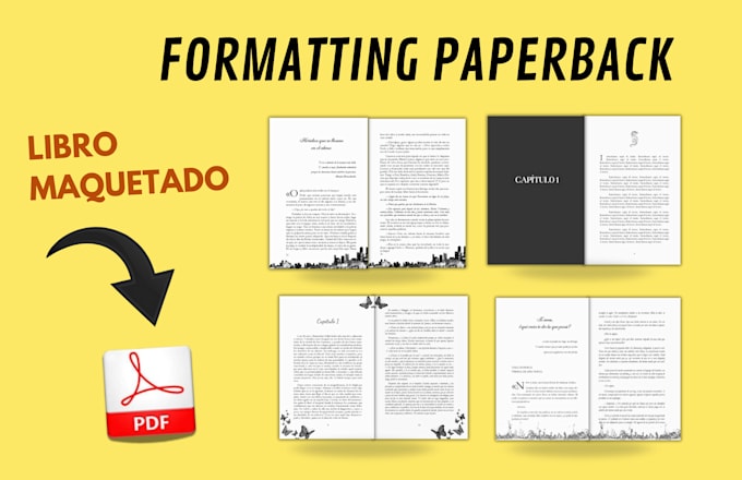 professional book formatting and layout, paperback, ebook