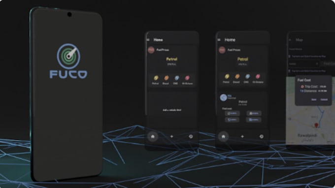 develop a professional flutter app UI UX for android and ios