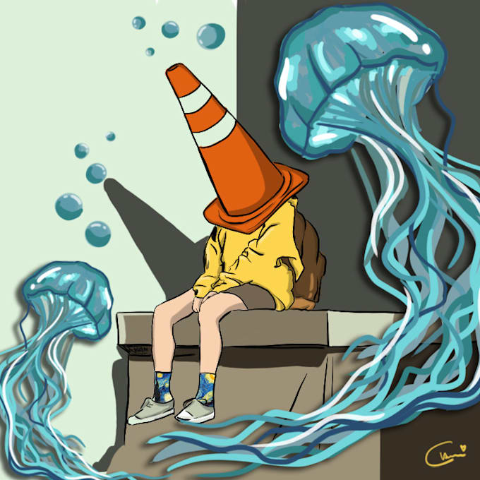 make unique digital illustration