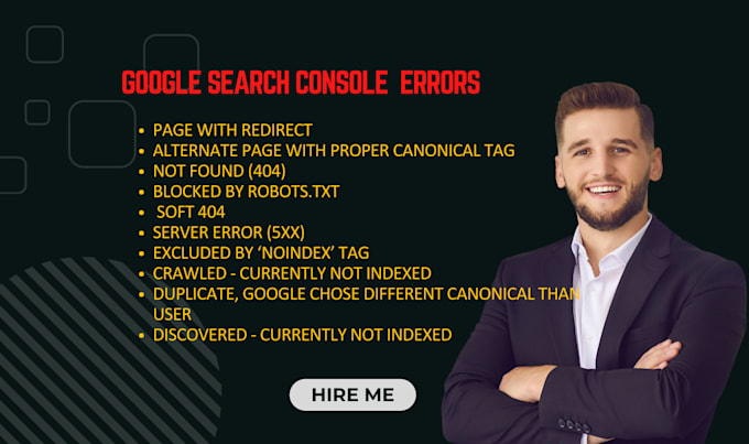 fix google search console errors with complete monthly SEO service