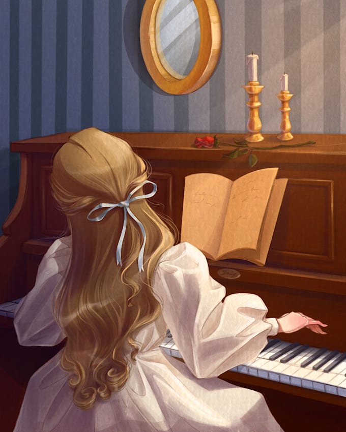 create elegant fine art illustrations