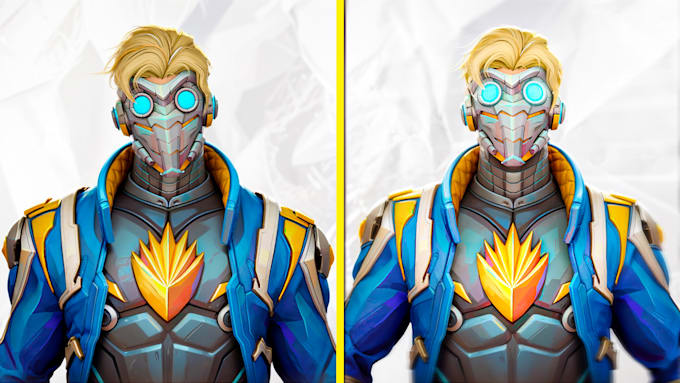 creating 3d thumbnails for marvel rivals