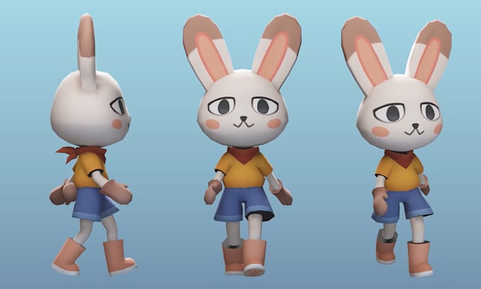 model a 3d character