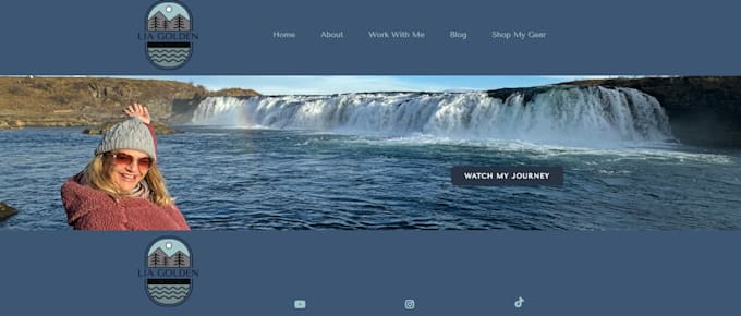 design and develop a professional squarespace website