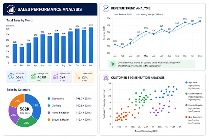 perform data analysis, visualization, and insights