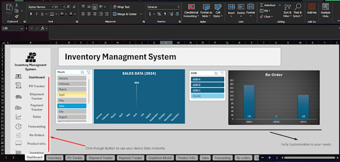 build a custom excel or google sheets dashboard and automation system