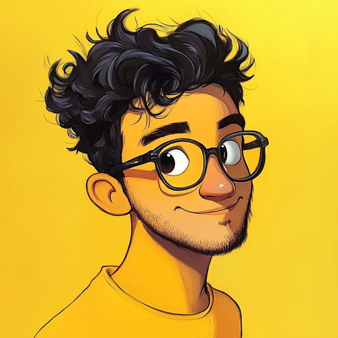 draw you as yellow cartoon character