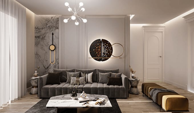 create 3d rendering interior exterior house restaurant hotel
