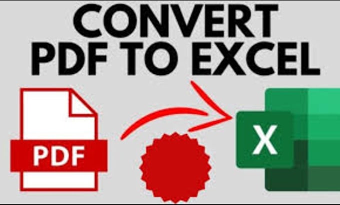 do pdf to exel,