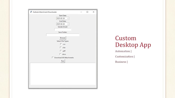 design custom windows application