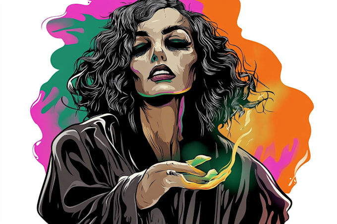 create artistic vector illustration