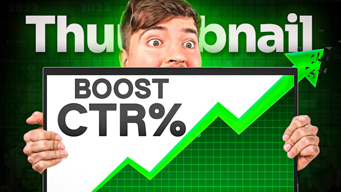 make custom youtube thumbnails to boost CTR and views