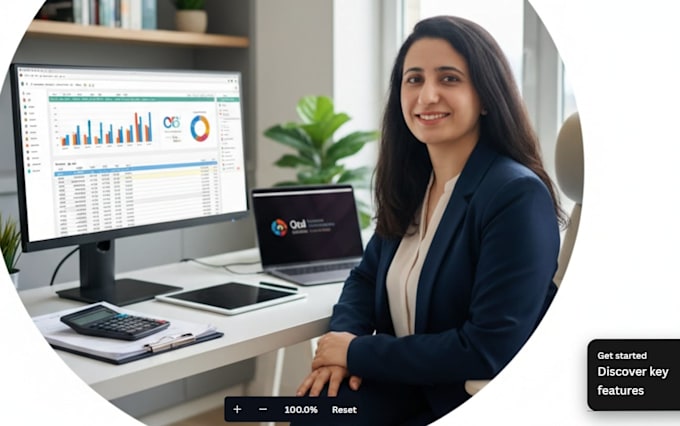 do bookkeeping using quickbooks online and qb desktop