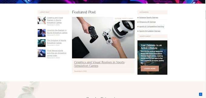 develop business wordpress website or web design