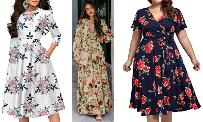 design repeat textile patterns for fabric, all over prints