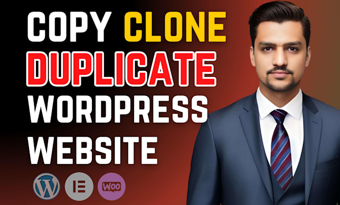 duplicate copy clone redesign wordpress website using elementor pro