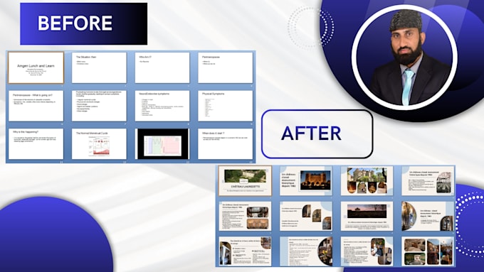 redesign and improve powerpoint presentations professionally or urgent PPT