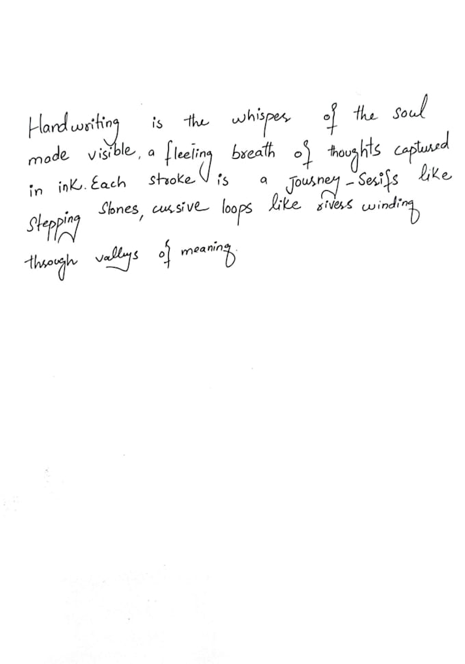 handwrite documents, study notes and letters