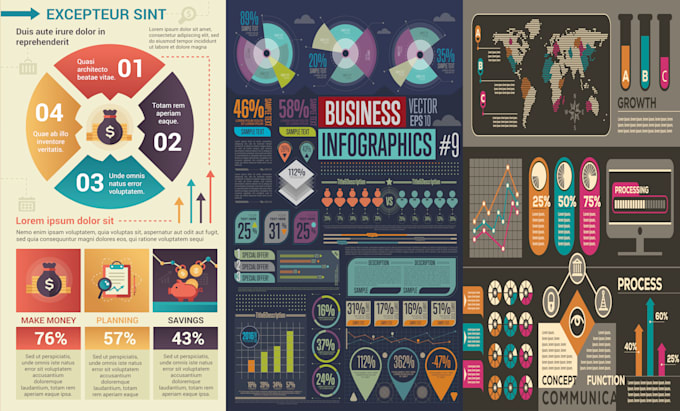 do custom professional infographics for any purpose you need