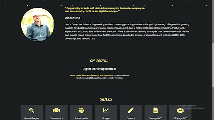 Create a responsive website using html css and javascript by ...