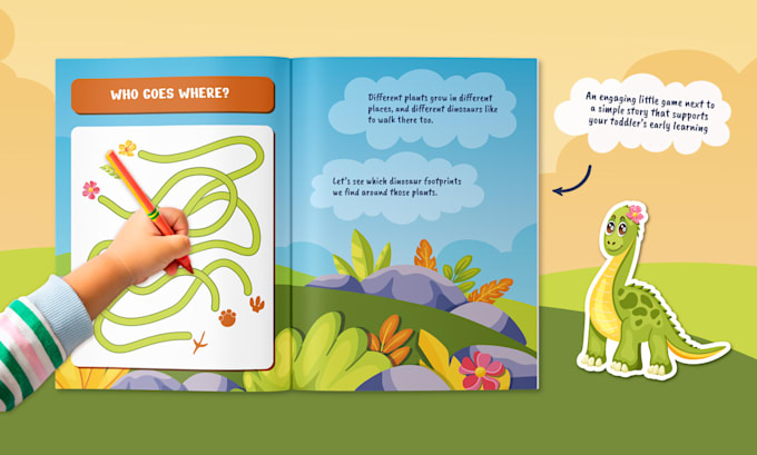 create vector illustrations for games, education, and children media