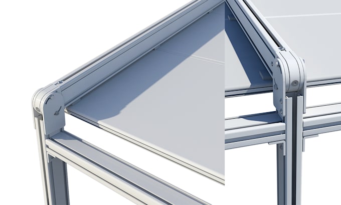 3d visualization of pergolas