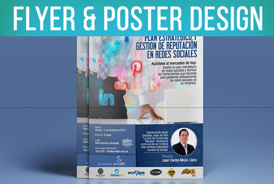 desing a creative flyer for your bussiness