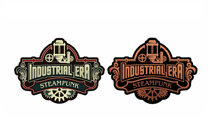 provide professional steampunk logo design or any graphic design