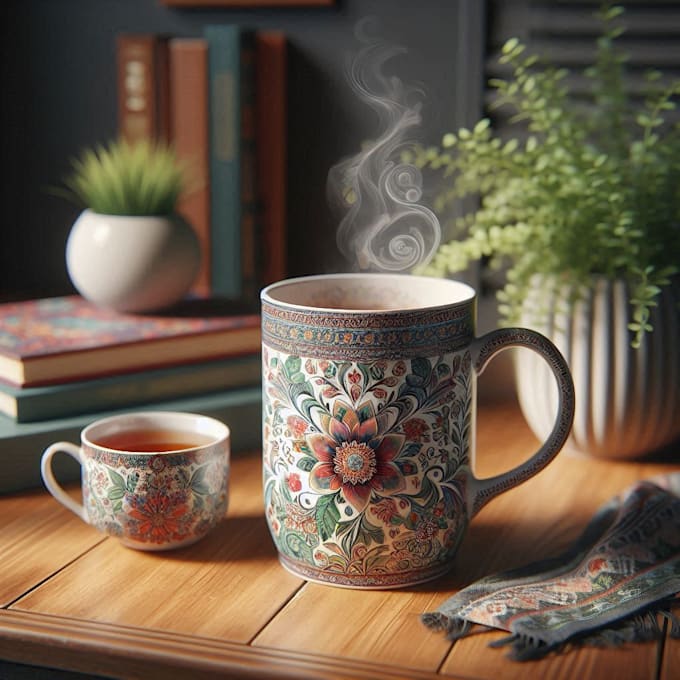 make amazing typography and custom coffee mug design