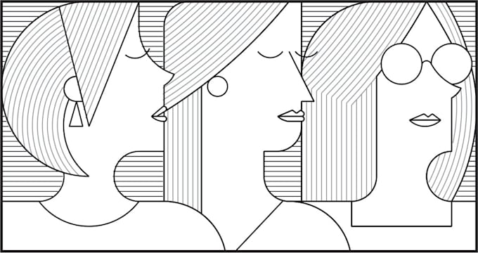 do vector and digital hand drawn sketch style illustrations