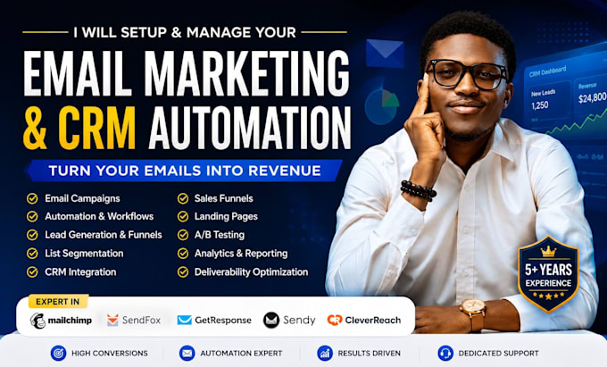 setup sendfox sendy cleverreach getresponse automation mailchimp email campaign