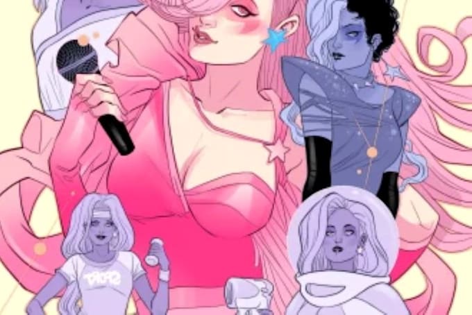 draw comic book and custom illustration