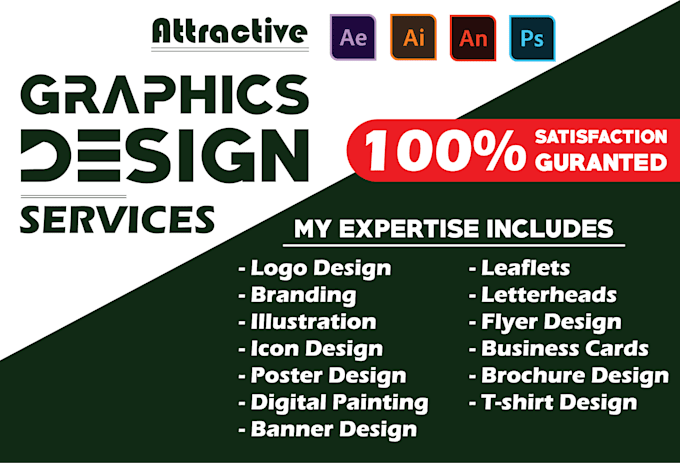 create visually appealing graphic design solutions