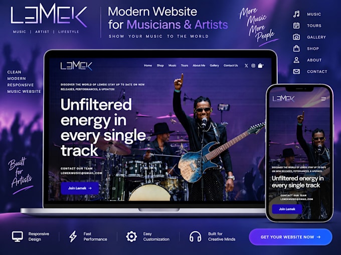 design or redesign wordpress website for your business
