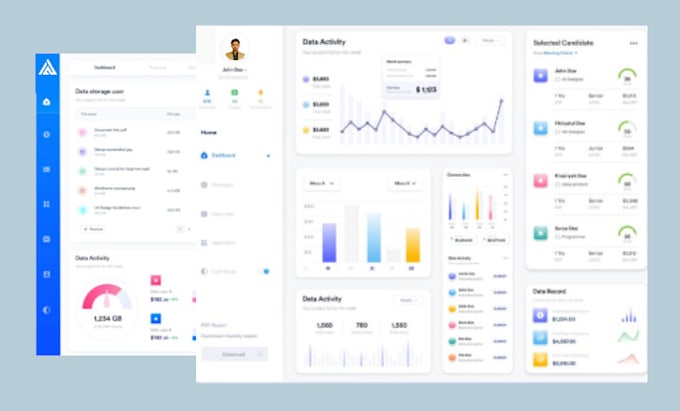 build custom web app software, web application saas crm admin panel erp
