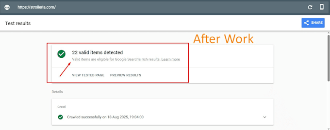 set up schema markup for local business rich snippets and SEO results