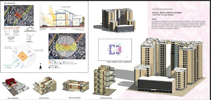 create architectural 3d modeling, animation and realistic visuals