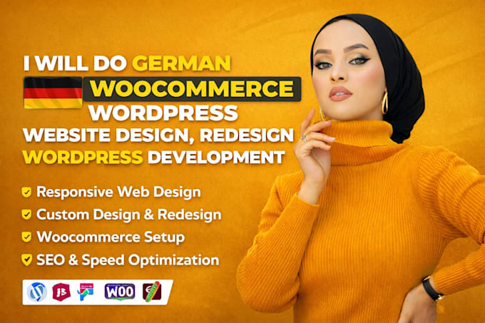 do german deutsch business wordpress woocommerce website development expert