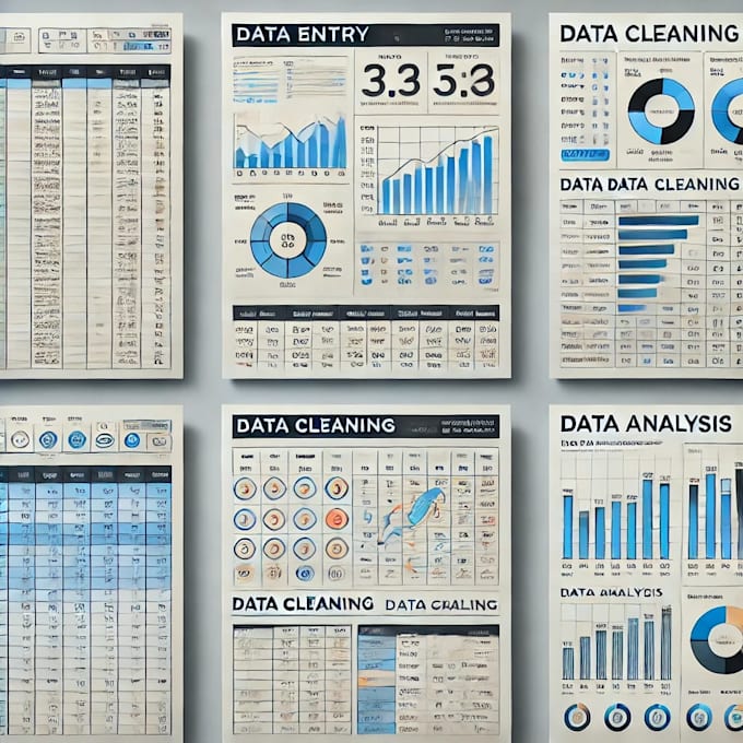 do excel data entry and data cleaning