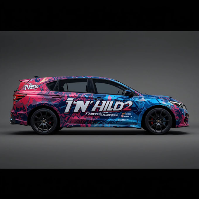 do vehicle wrap design car wrap design