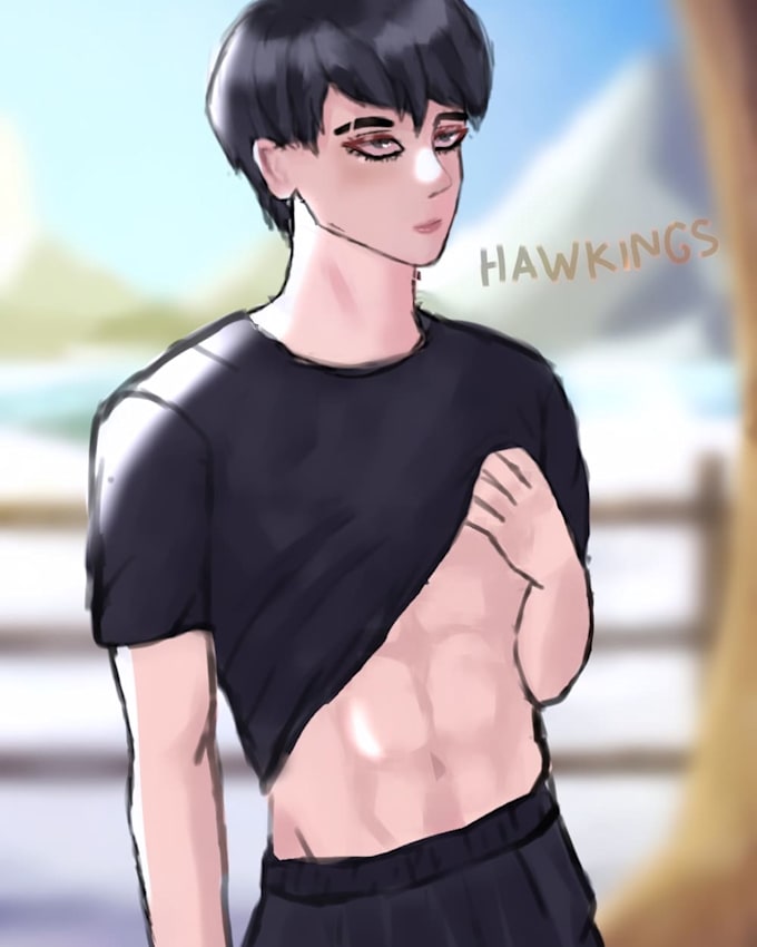 draw anime, fanart, oc