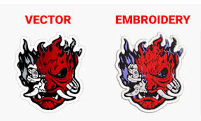 digitize embroidery logo into dst pes emb files