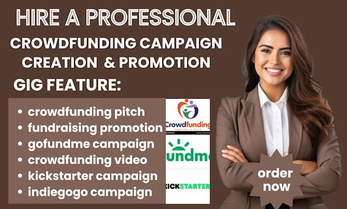 do crowdfunding campaign promotion kickstarter  go fund me indiegogo for